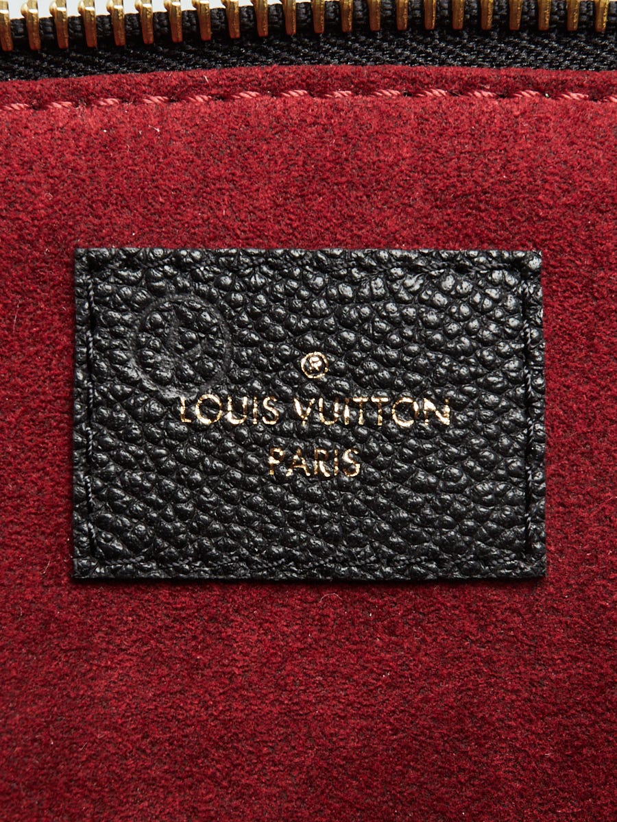 Louis Vuitton Black Monogram Empreinte Petit Palais, myGemma
