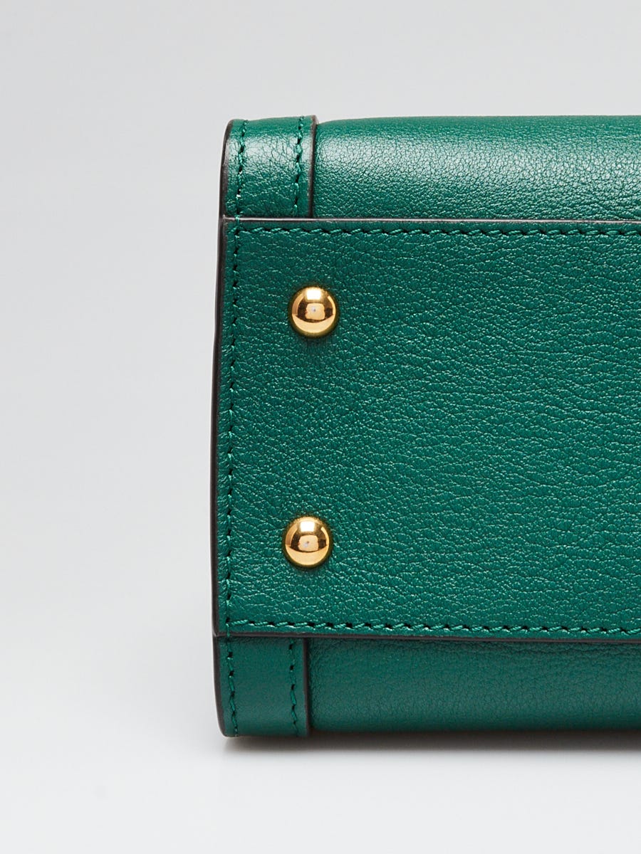 【GUCCI】DIANA SMALL LEATHER SHOULDER BAG GREEN Gucci Diana small tote bag in green leather | GUCCI® CA