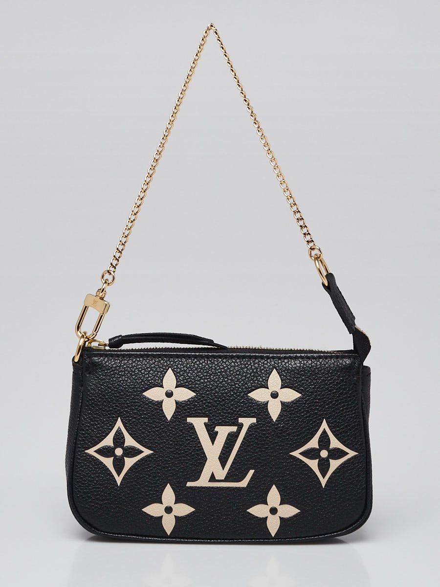 Louis Vuitton Multi Pochette Monogram Empreinte Bi-color Black