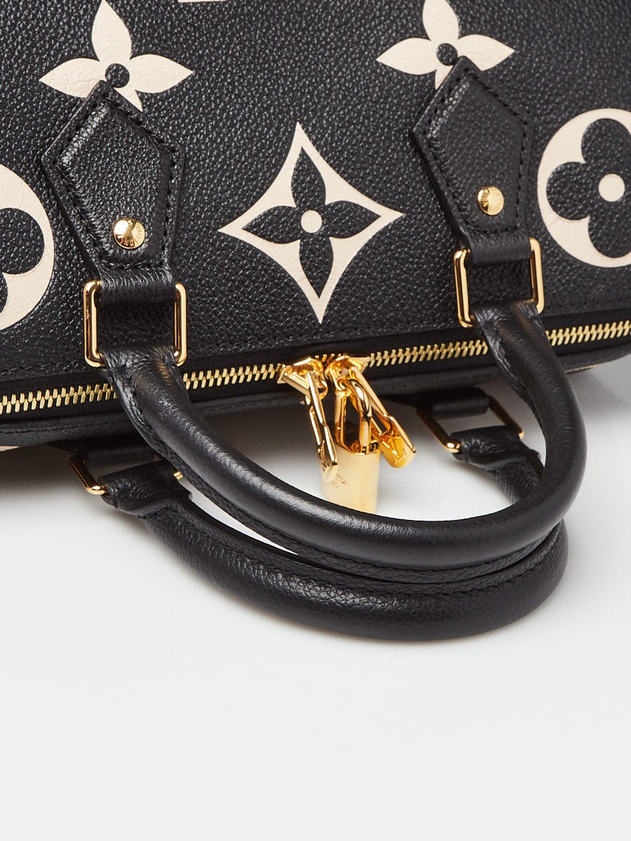 Louis Vuitton, a black Monogram Empreinte leather 'Speedy 25' handbag,  2016. - Bukowskis