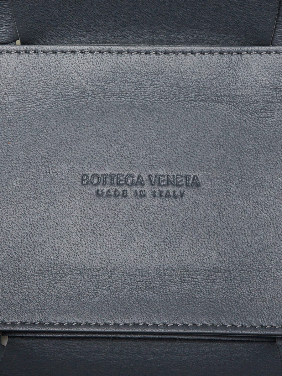 Bottega Veneta Small Intrecciato Leather Shoulder Bag in Lemon