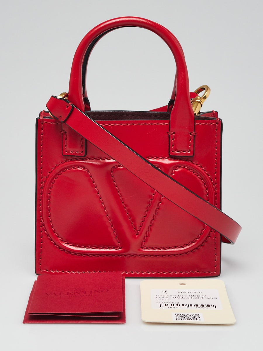 Valentino Red Tote Bag