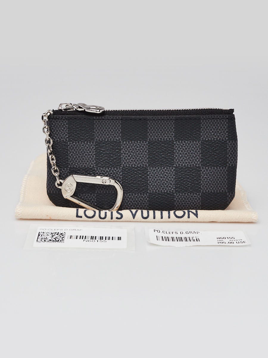 Louis Vuitton Damier Graphite Canvas Pochette Cles Key Pouch - Yoogi's  Closet