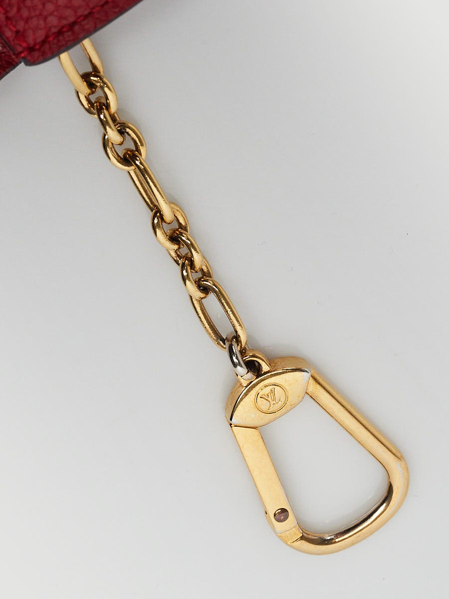 Louis Vuitton Cerise Monogram Empreinte Leather Key Pouch - Yoogi's Closet