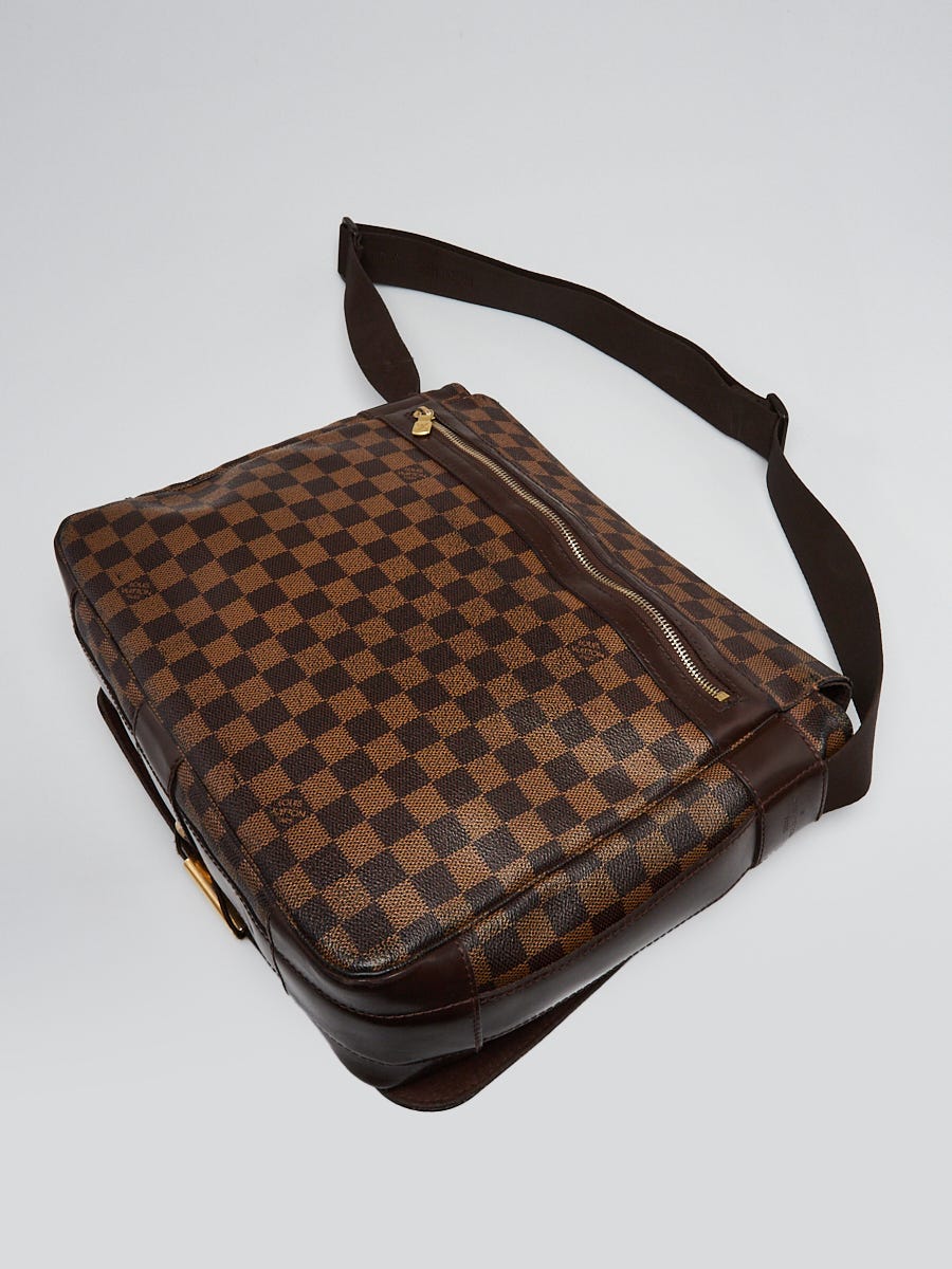 Louis Vuitton Bastille Damier Ebene Messenger Bag 100% Genuine LARGE