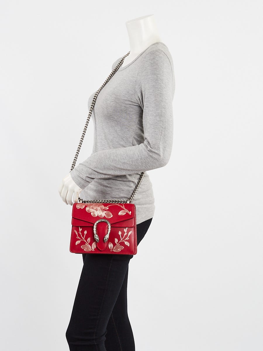 Gucci Leather Chinese New Year Dionysus Mini Shoulder Bag (SHF