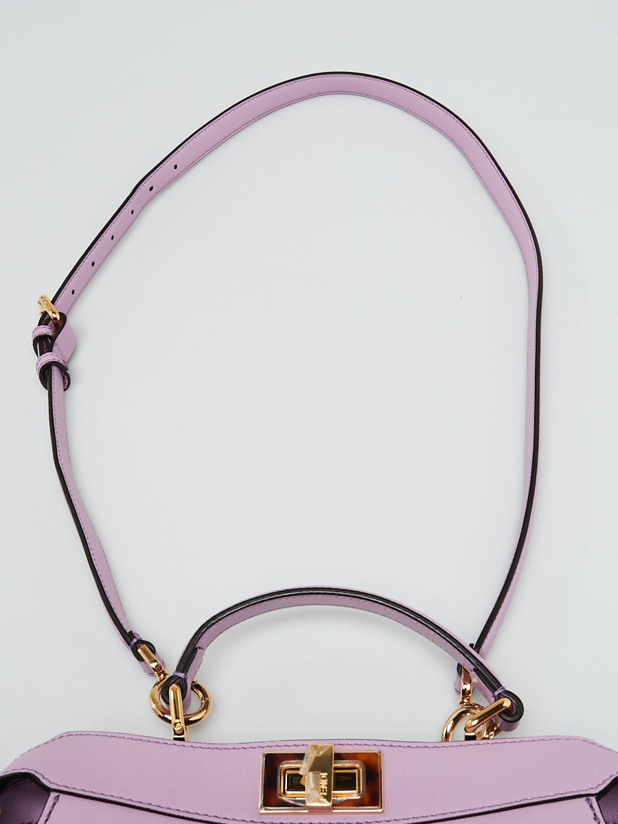Fendi Purple Nappa Leather Small Peekaboo Iseeu Satchel Bag Fendi Purple Nappa Leather Small Peekaboo Iseeu Satchel Bag
