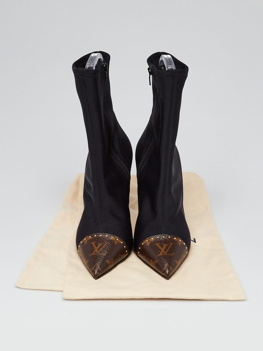 Louis Vuitton Women's Cherie Ankle Boots Black For Women LV in