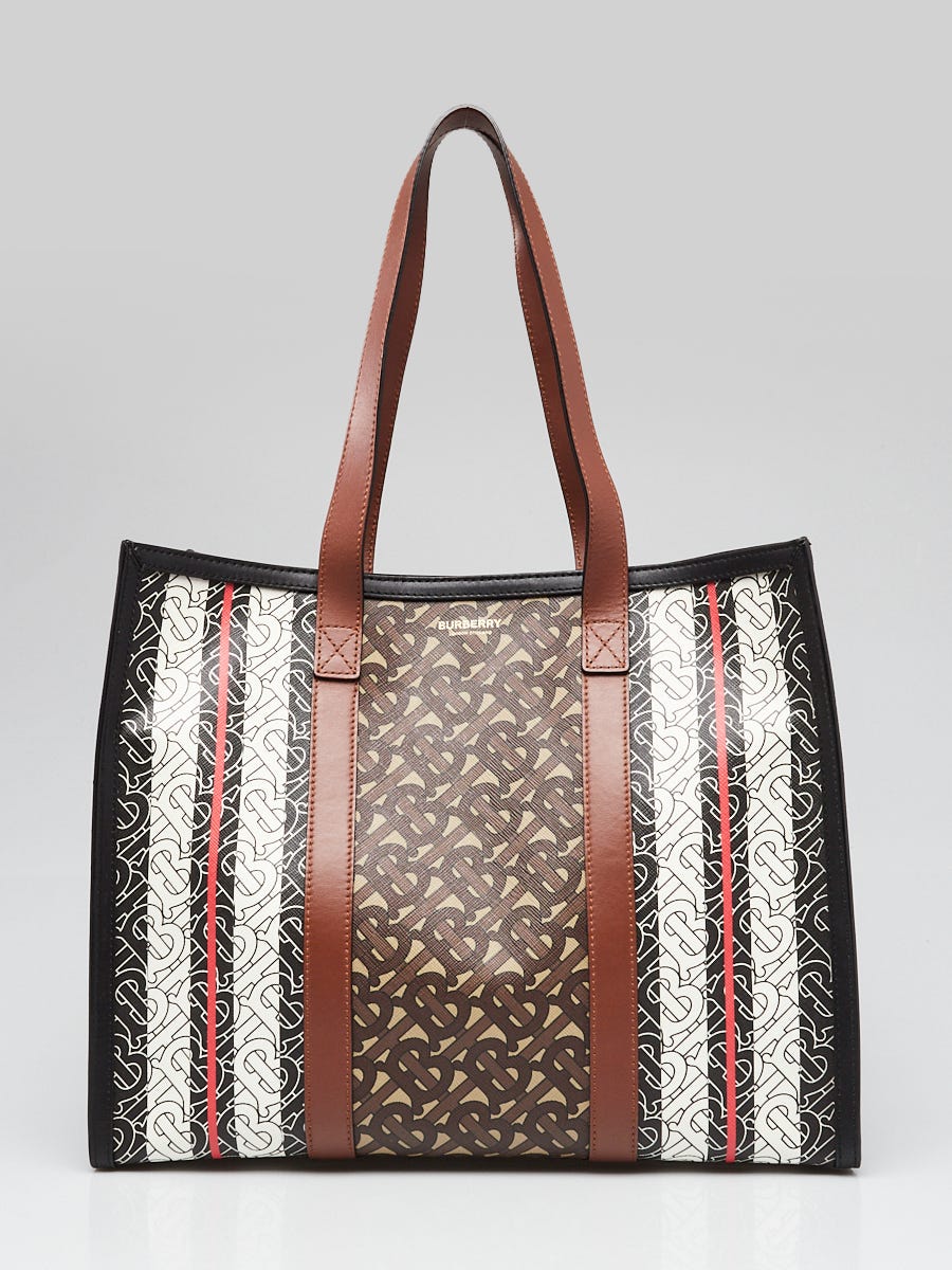 Burberry monogram tote sale