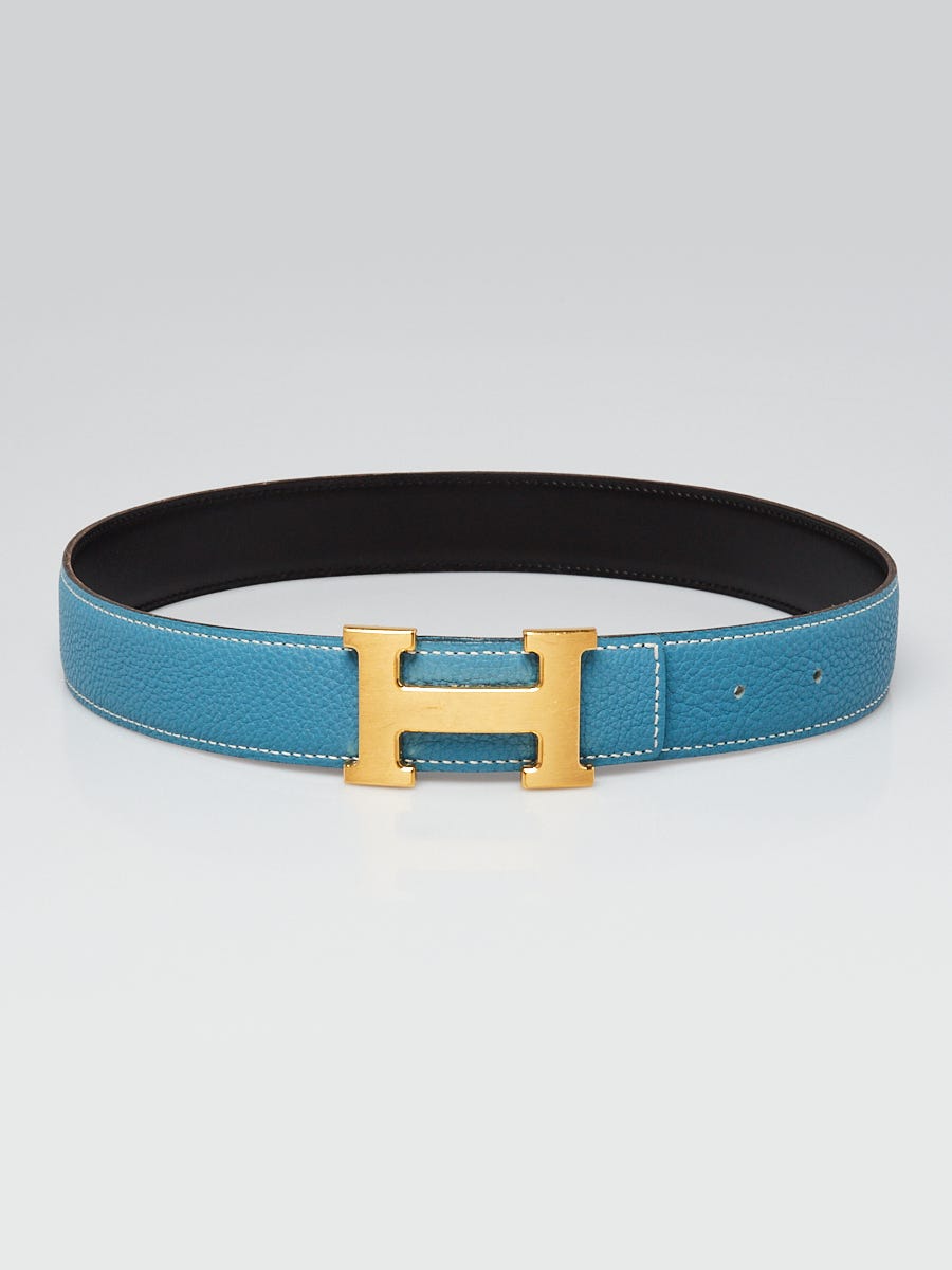 Blue hermes clearance belt