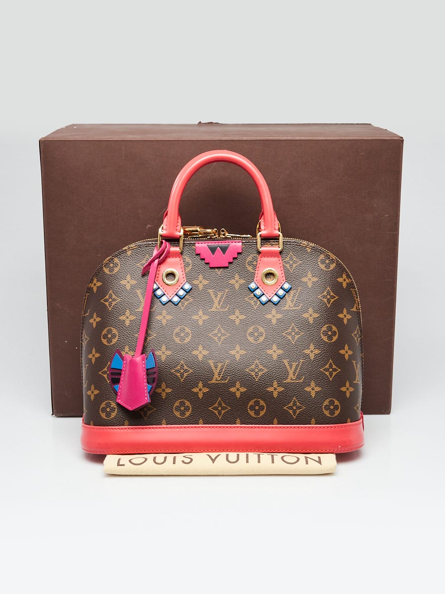Louis Vuitton Limited Edition Shiny Monogram Canvas Alma PM Bag - Yoogi's  Closet