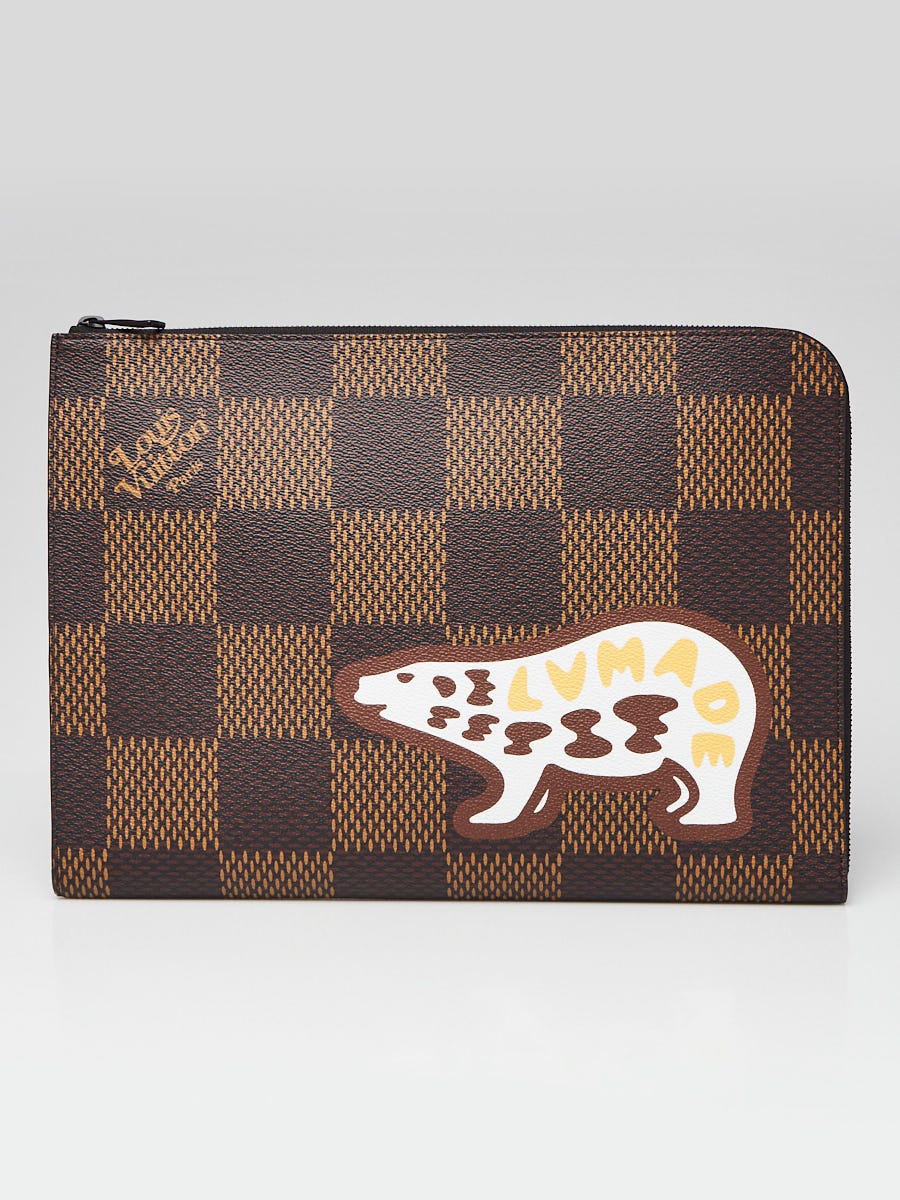 Louis Vuitton Nigo Double Phone Pouch Limited Edition Printed