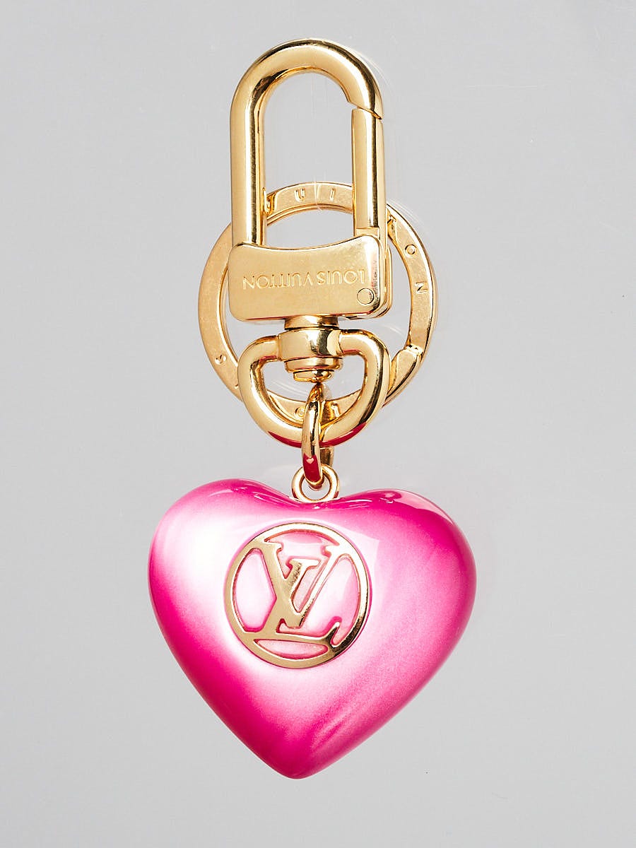 Louis Vuitton Pink Resin LV Beloved Family Key Holder and Bag Charm -  Yoogi's Closet