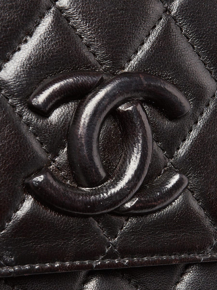Chanel Black Quilted Lambskin Leather Cover CC Shoulder Bag - RvceShops's  Closet - ambassador Chanel Pre-Owned 2003 slim-fit mesh jacket