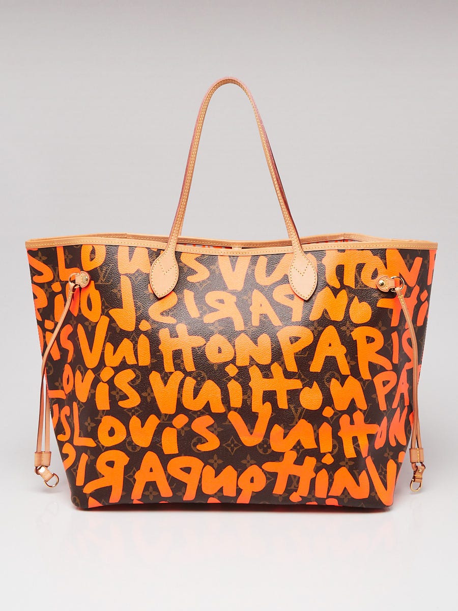 Authentic Louis Vuitton Graffiti Neverfull In GM Size Stephen