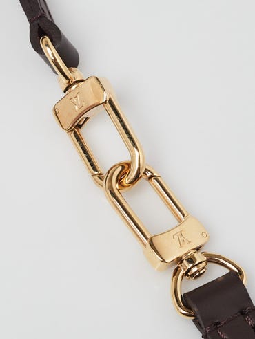 Louis Vuitton 12mm Ebene Leather Adjustable Alma BB Shoulder Strap -  Yoogi's Closet