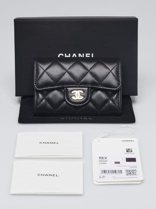 Chanel Blue Quilted Lambskin Leather Rectangular Mini Top Handle Flap Bag -  Yoogi's Closet