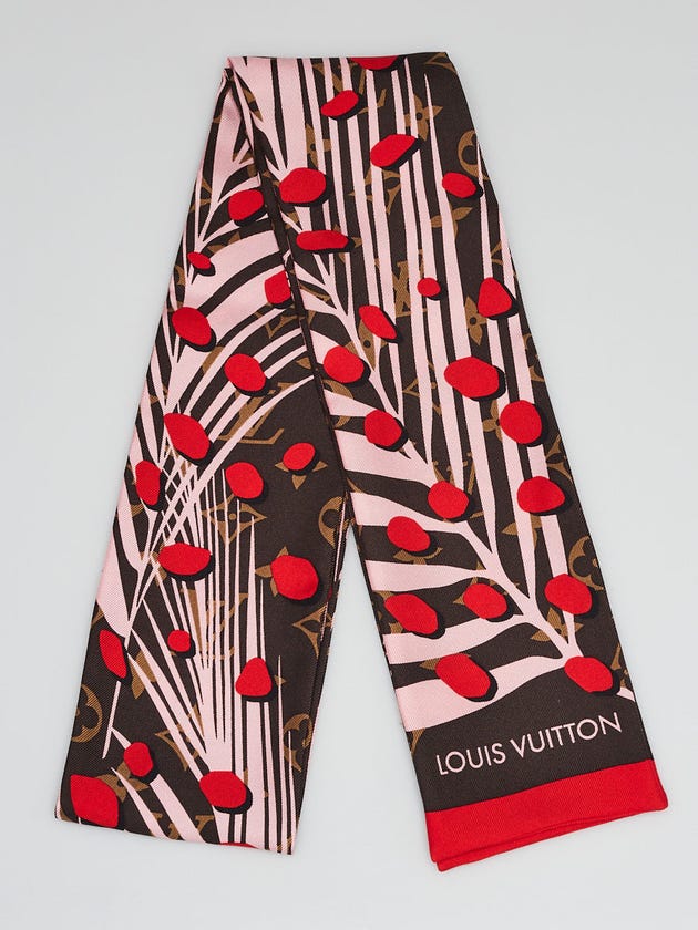 Louis Vuitton Silk Monogram Jungle Bandeau | Yoogi's Closet