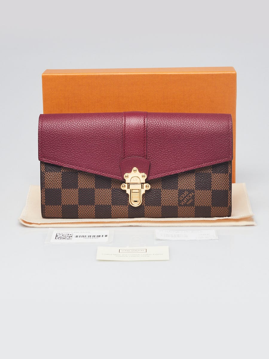 LOUIS VUITTON French Purse Wallet in Damier Ebene - More Than You