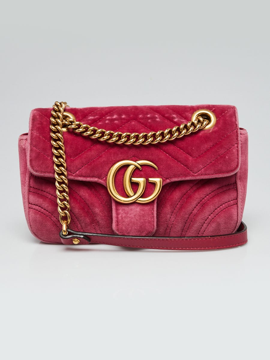 Gucci GG Marmont Mini Metelasse Shoulder Bag