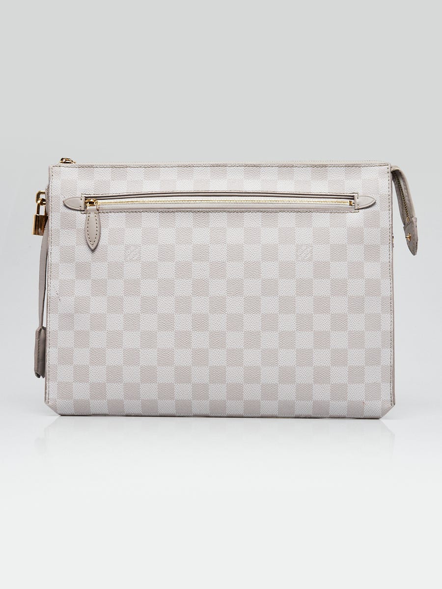 Louis Vuitton Damier Canvas Cosmetic Pouch Bag - Yoogi's Closet
