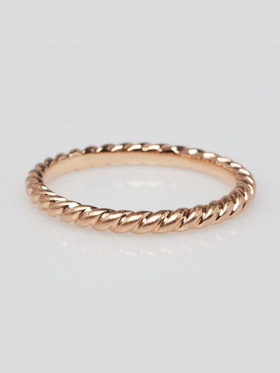 David yurman rose hot sale gold ring