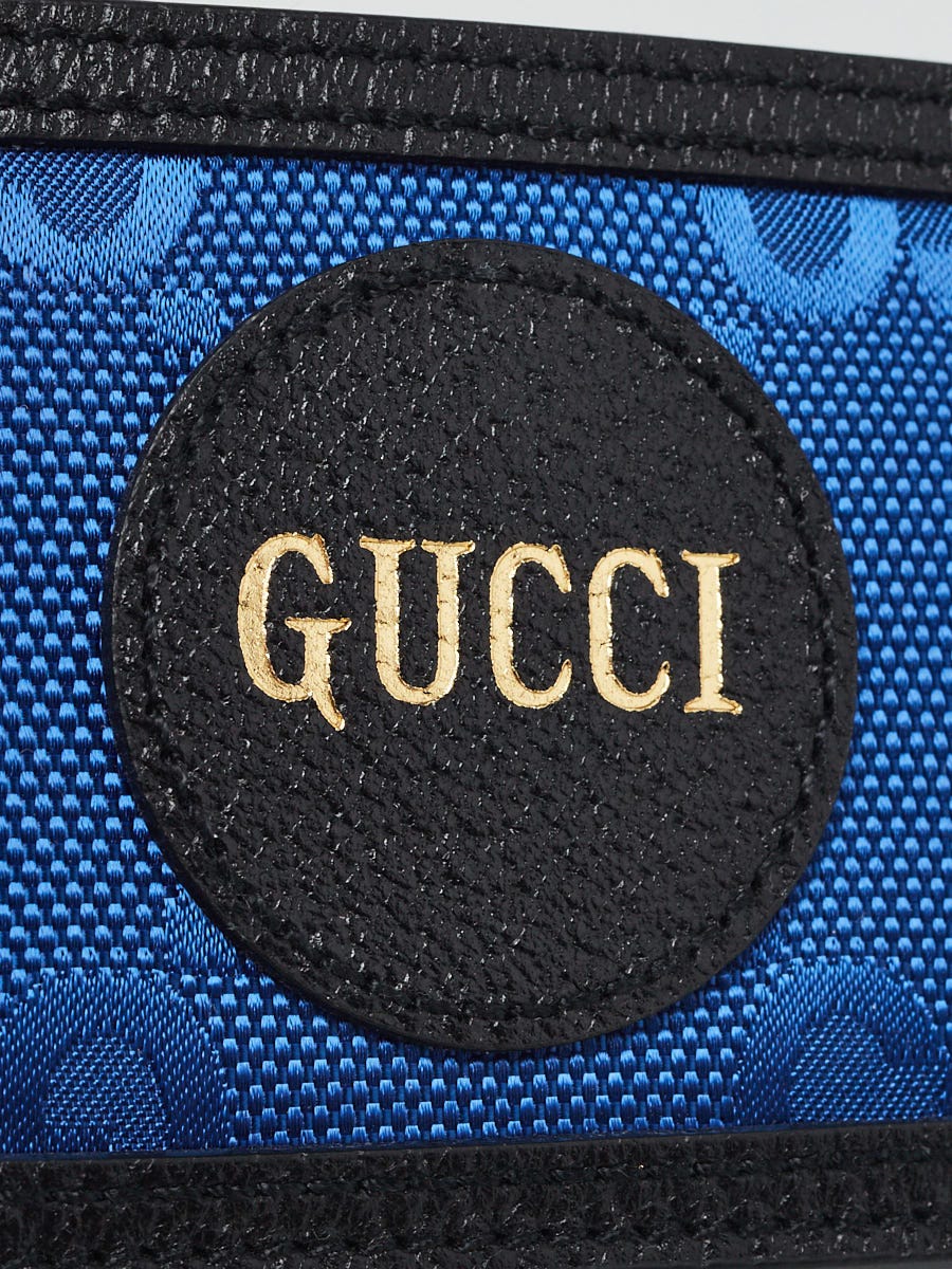 Gucci Signature GG Card Holder Blue