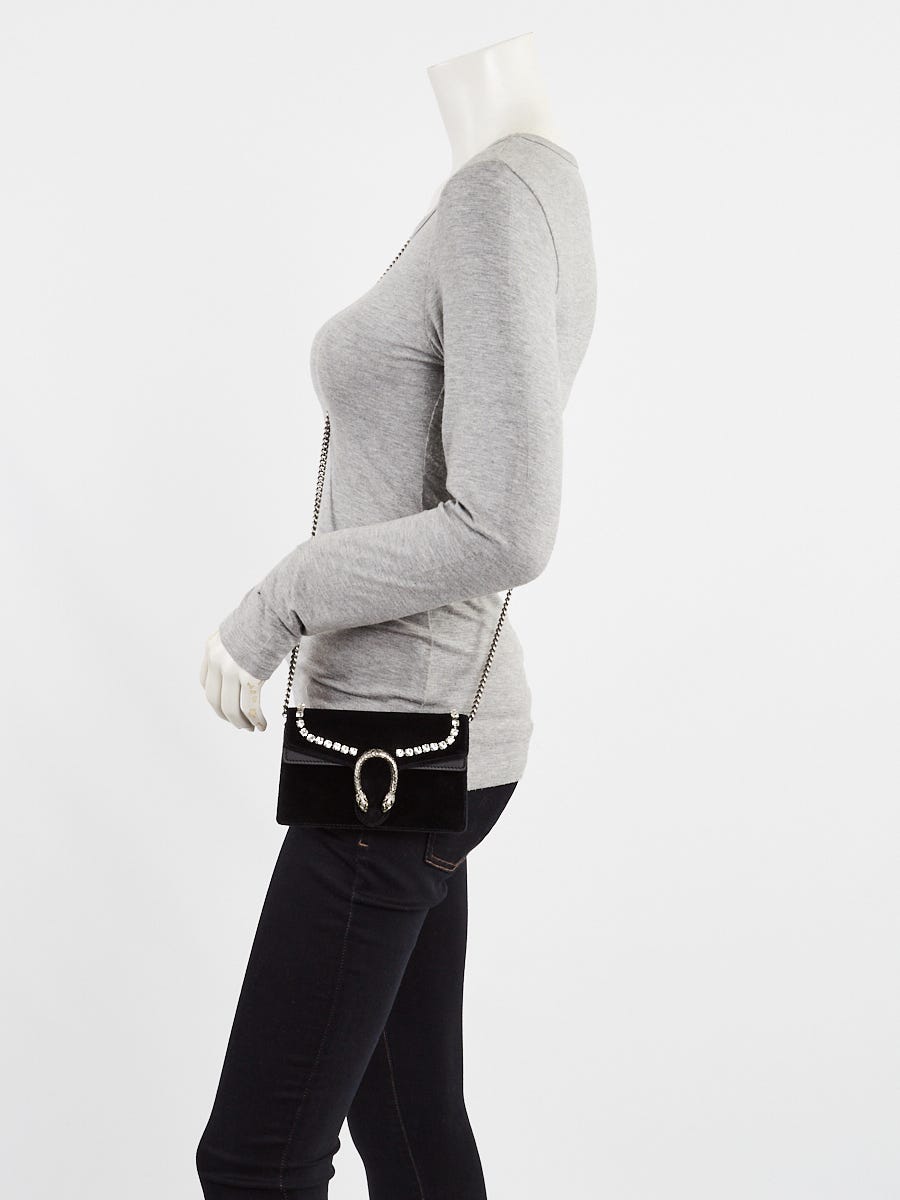 Gucci - Dionysus Super Mini Textured-leather Shoulder Bag - White