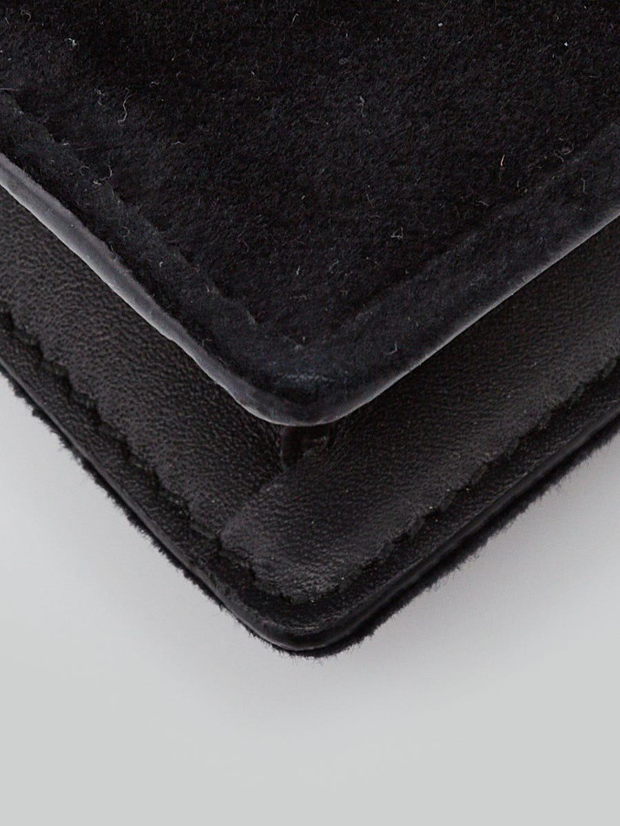 Chanel Black Caviar Leather CC Compact Wallet - Yoogi's Closet