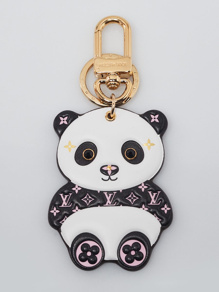 Louis Vuitton Multicolor Monogram Leather Panda Key Holder and Bag Charm -  Yoogi's Closet