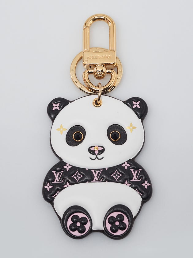 Louis Vuitton Multicolor Monogram Leather Panda Key Holder and Bag ...