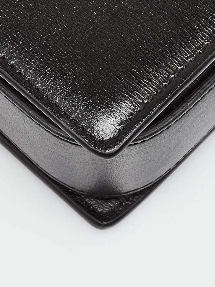 Yves Saint Laurent Black Leather/Suede Medium Bellechasse Satchel Bag -  Yoogi's Closet