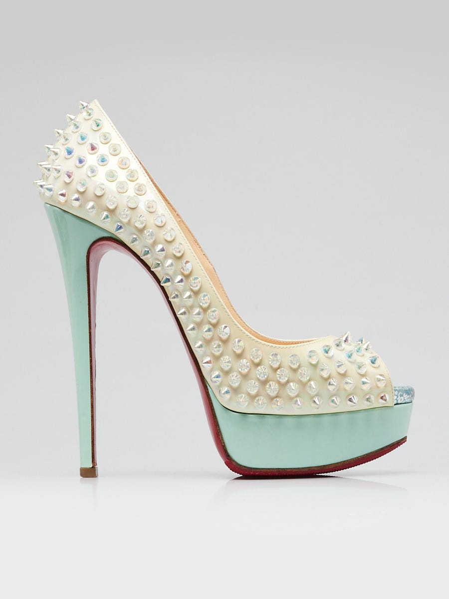 Lady Peep Suola Strass - 150 mm Pumps - Crepe satin - Black