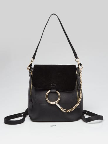chloe faye mini backpack replica CHLO Women's Sepia Red Size OneSize 100% Calf-skin leather Leather logo patch and patch pocket at interior Chlo Faye Mini Backpack REVIEW