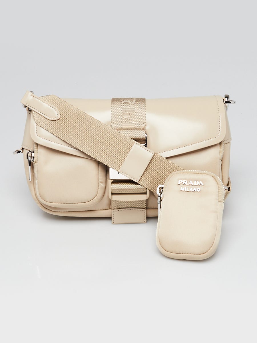 Louis Vuitton Beige Nylon Bag Strap - Yoogi's Closet