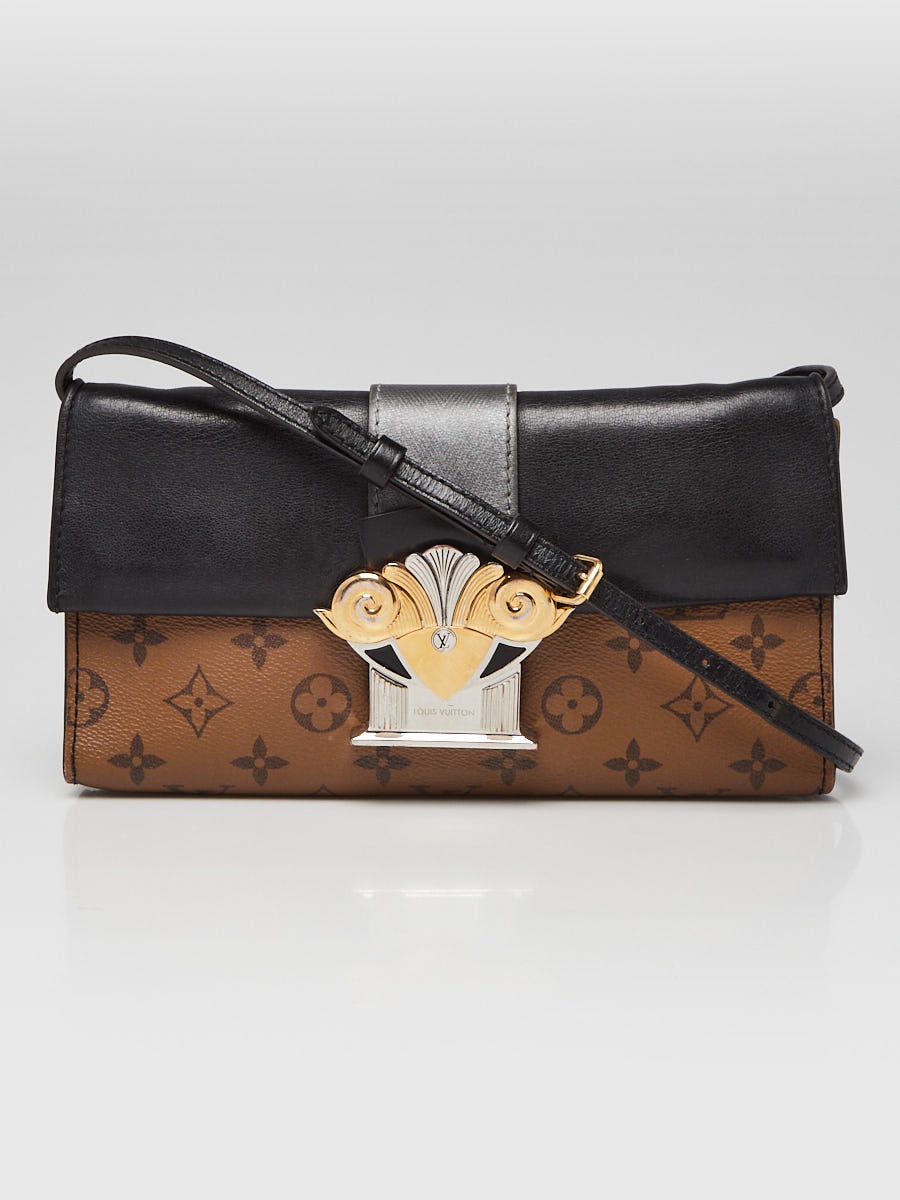 Louis Vuitton Monogram Reverse Canvas Column Pochette Bag