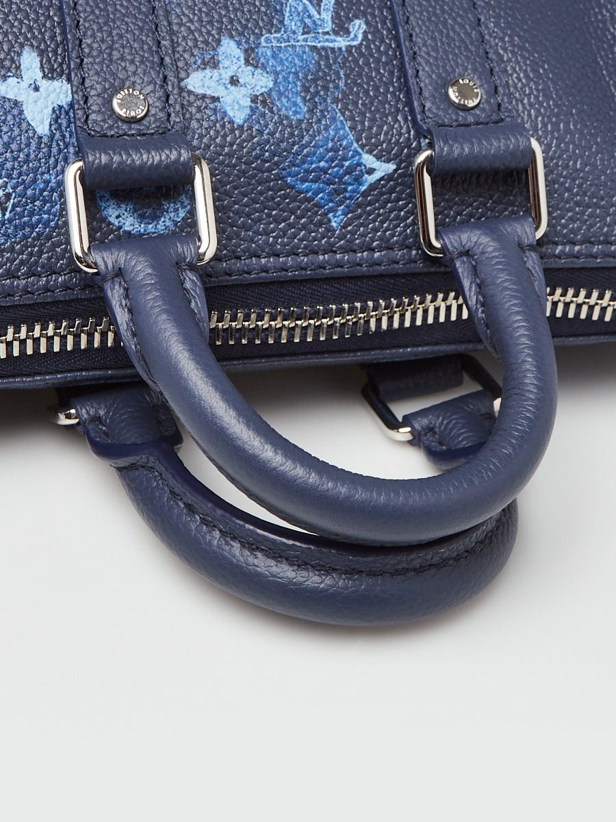 Louis Vuitton Bleu Monogram Ink Waterfall Keepall XS Bag - Yoogi's