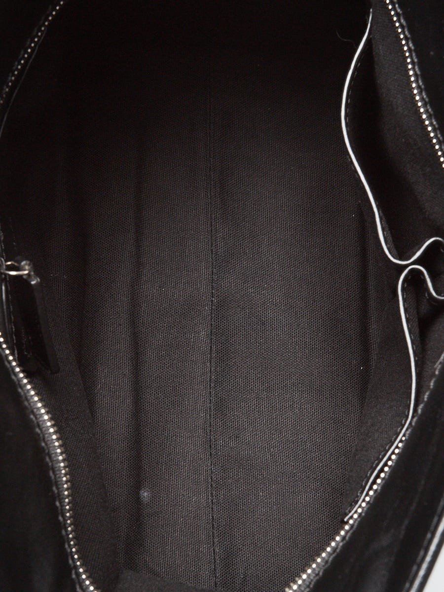 バッグ leather gimmick hand bag black Mens Black Leather Bag: HELMET/043 IGNIS T. – Officine Creative
