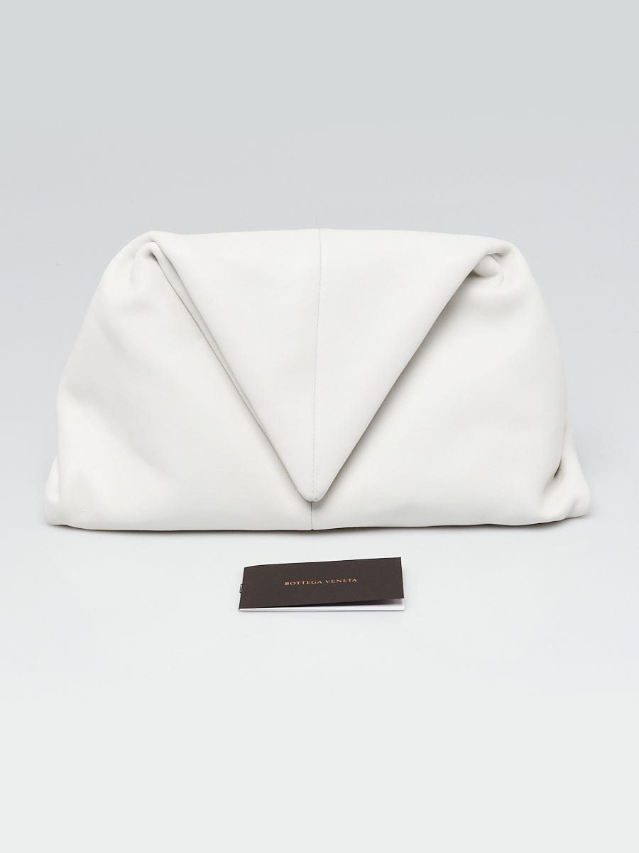 Chloé - Authenticated Clutch Bag - Leather White Plain for Women, Very Good Condition