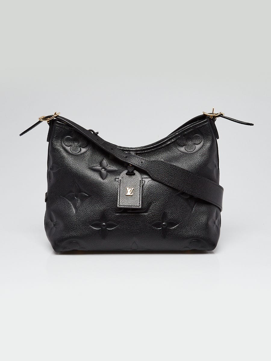 Louis Vuitton Black Monogram Giant Empreinte Leather CarryAll PM Bag w/o  Pouch - Yoogi's Closet