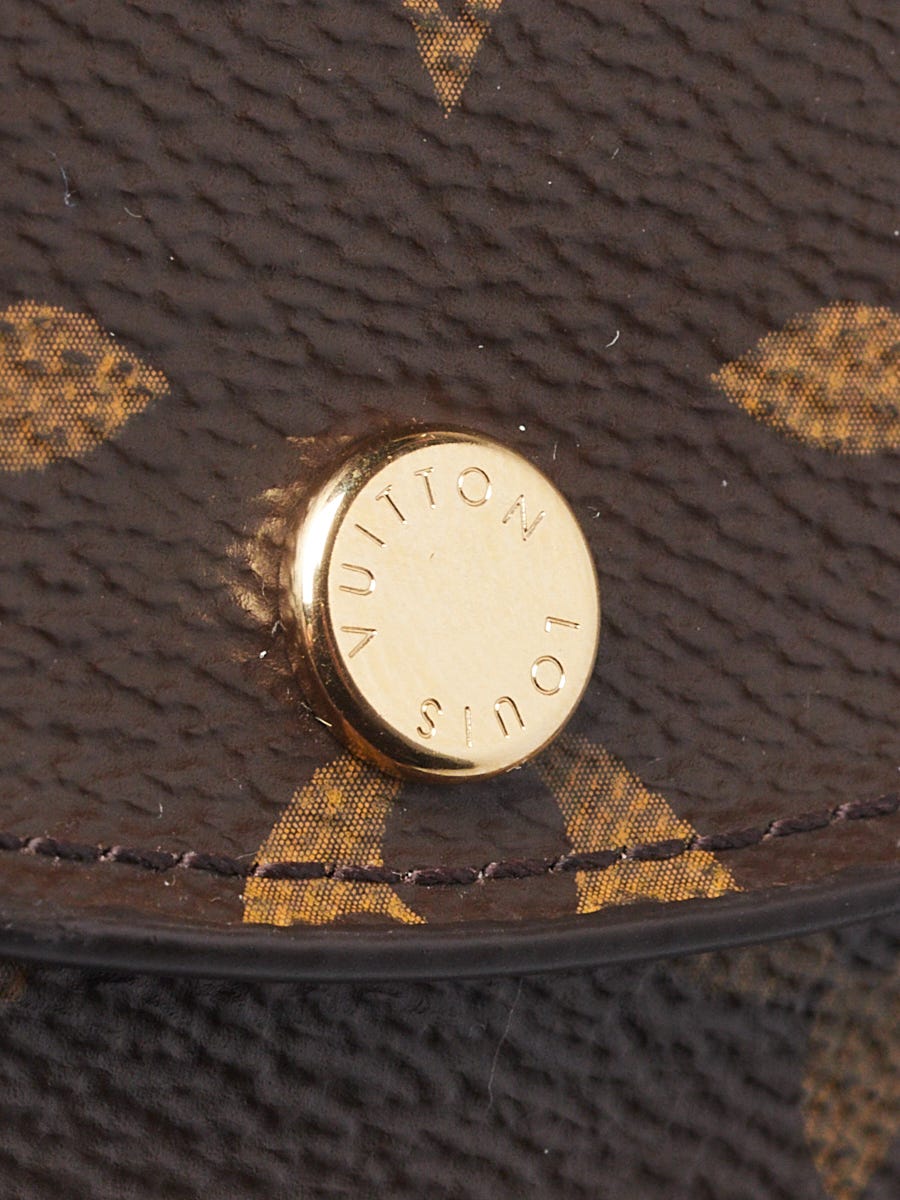 Auth Louis Vuitton Rosalie Coin Purse Monogram Canvas Fuchsia