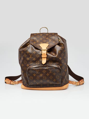 louis vuitton brown monogram canvas montsouris gm backpack Vintage 8741741 The leather top handle and two adjustable monogram canvas straps give carry options while the tasteful drawstring and magnetic closure bring security. Vuitton Backpack Montsouris Louis Vuitton