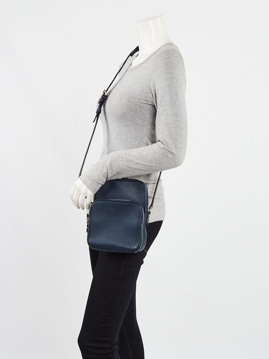 Louis Vuitton Blue Taurillon Leather e Camera Case Bag - Yoogi's  Closet