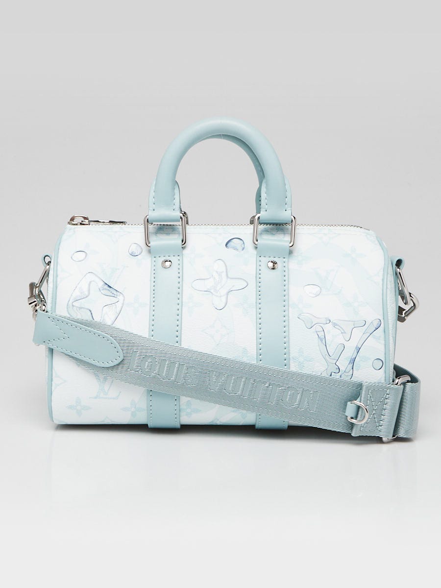 Louis Vuitton Monogram Aquagarden Keepall Bandouliere 25 Bag
