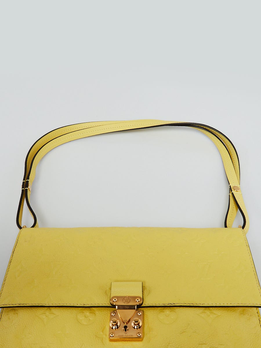 Louis Vuitton Citrine Monogram Vernis Spring Street Bag