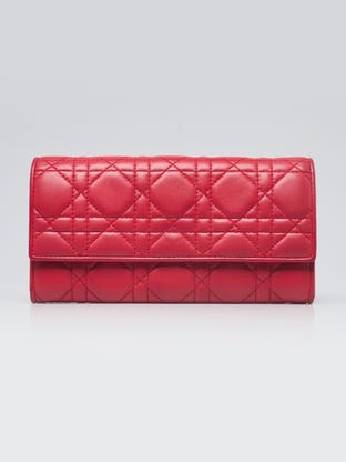 Christian Dior Red/Black Plaid Studded Canvas Shoulder Strap - Yoogi's  Closet