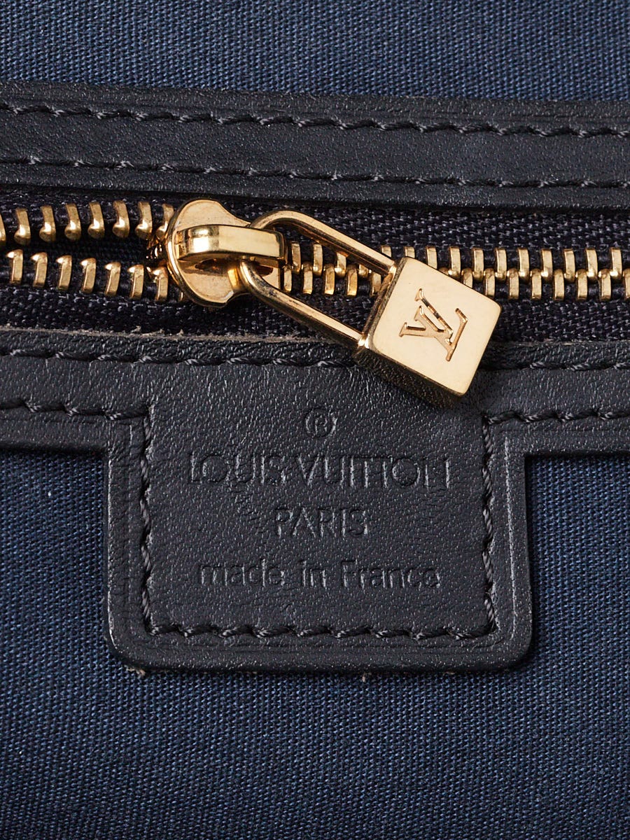 Louis Vuitton Navy Blue Monogram Mini Lin Josephine PM Bag - Yoogi's Closet