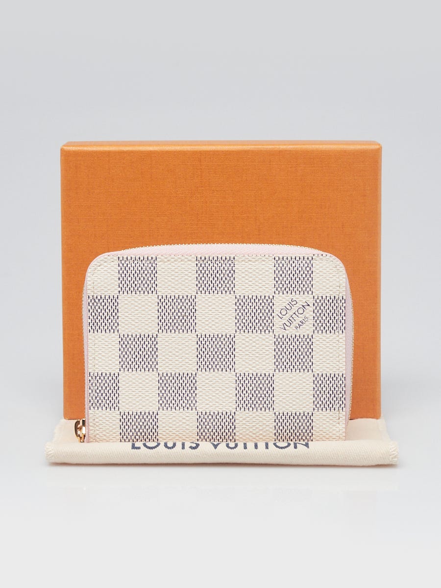 Louis Vuitton Damier Azur Canvas Zippy Compact Wallet - Yoogi's Closet