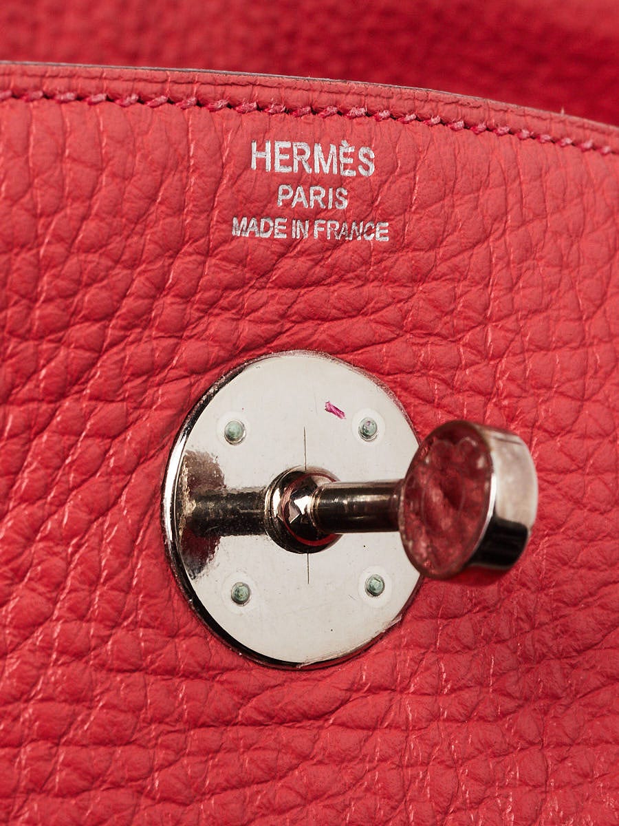 未使用HERMES エルメス パンプス マンドリン柄 刺繍 サイズ36 1/2 Hermes 26cm Rose Jaipur Clemence Leather Palladium Plated Lindy