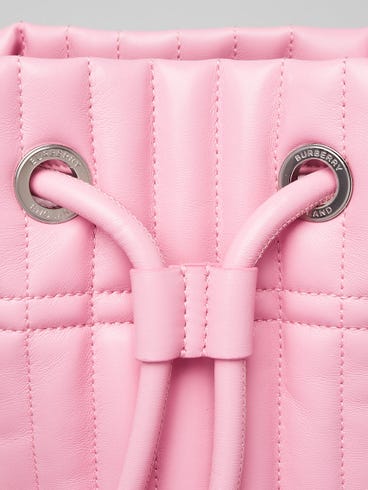 burberry pink leather backpack Rucksack Nylon with Medium 294280351 adjustable shoulder straps. Burberry The Rucksac fabric backpack